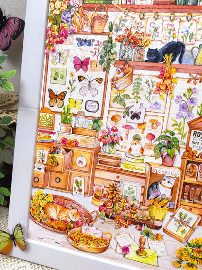 3D-JP Autumn Keepsakes 504 Piece Puzzle 3D-JP