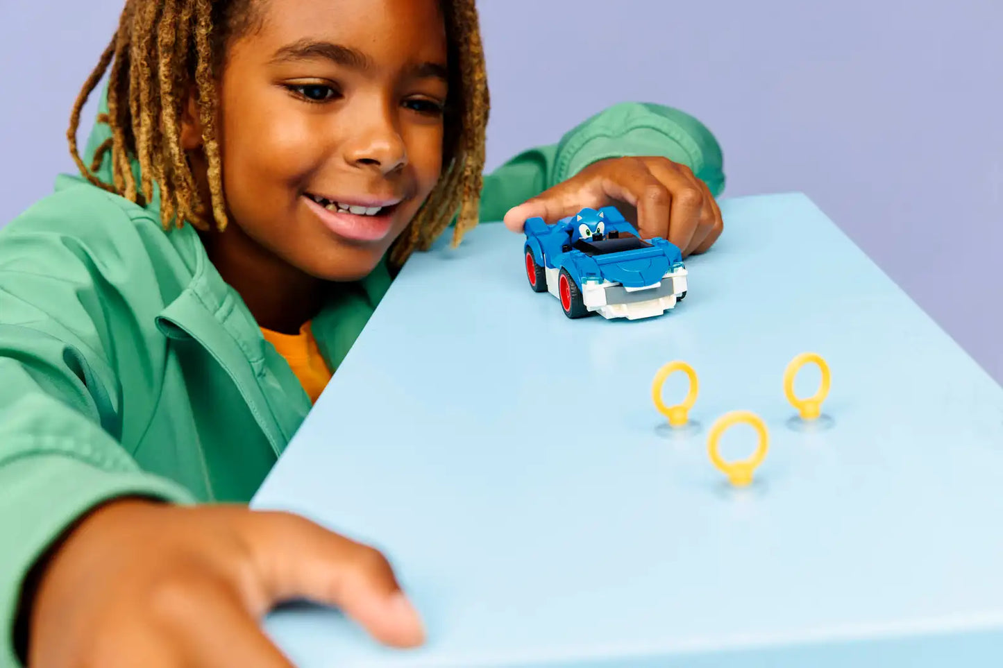 LEGO® Sonic the Hedgehog™
Sonic: Speedster Lightning 77117