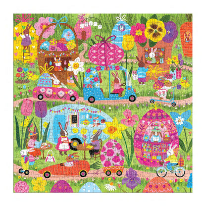 Hoppin' Around 500 Piece Family Puzzle