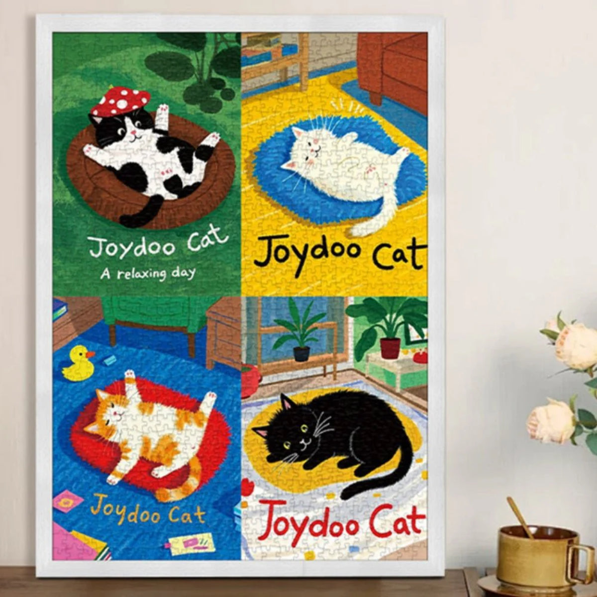Botop Fusion Cat Guide 1000 Piece Jigsaw Puzzle Botop