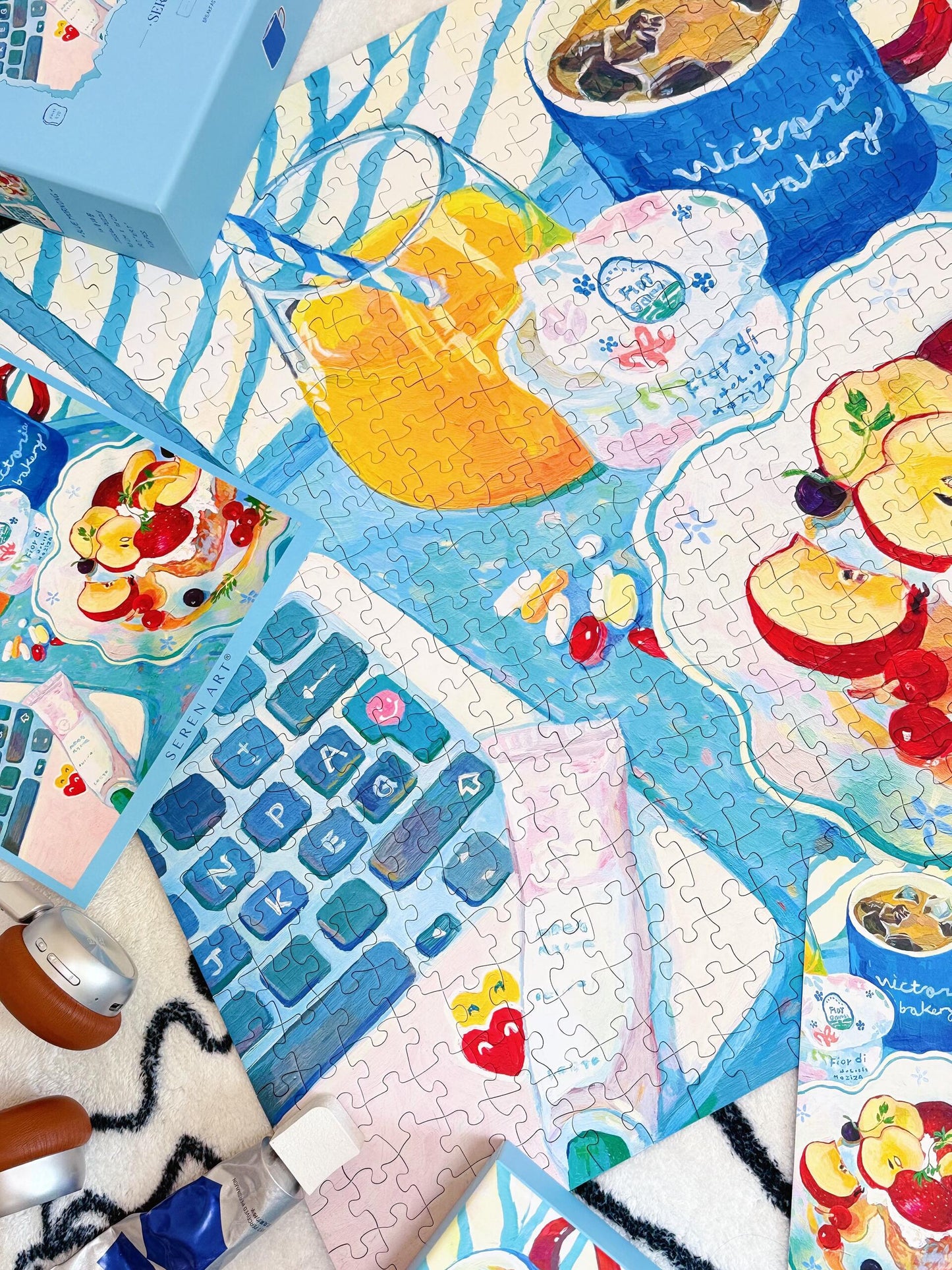 SEREN ART Blue Morning 528 Piece Puzzle SEREN ART