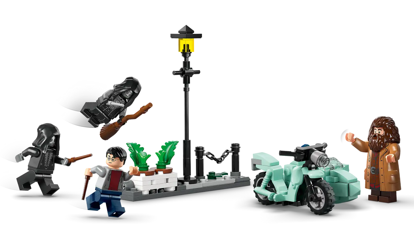 LEGO Harry Potter™ Hagrid™ & Harry's Privet Drive Escape 76459