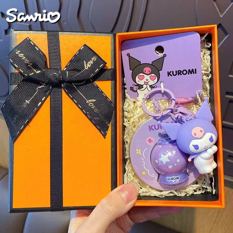 Sanrio Shining Planet Keychain – Cute Cartoon Bag Charm & Pendant