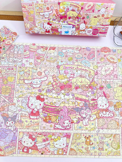 Momibook Sweet Dessert Party 1000 Piece Jigsaw Puzzle Momibook