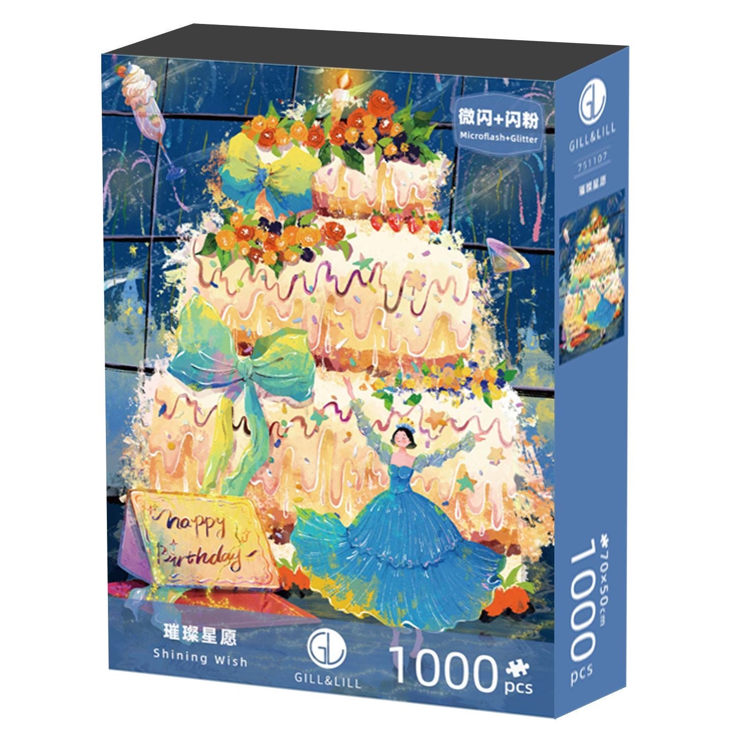 GILL&LILL Shining Wish 1000 Piece Puzzle Gill & Lill
