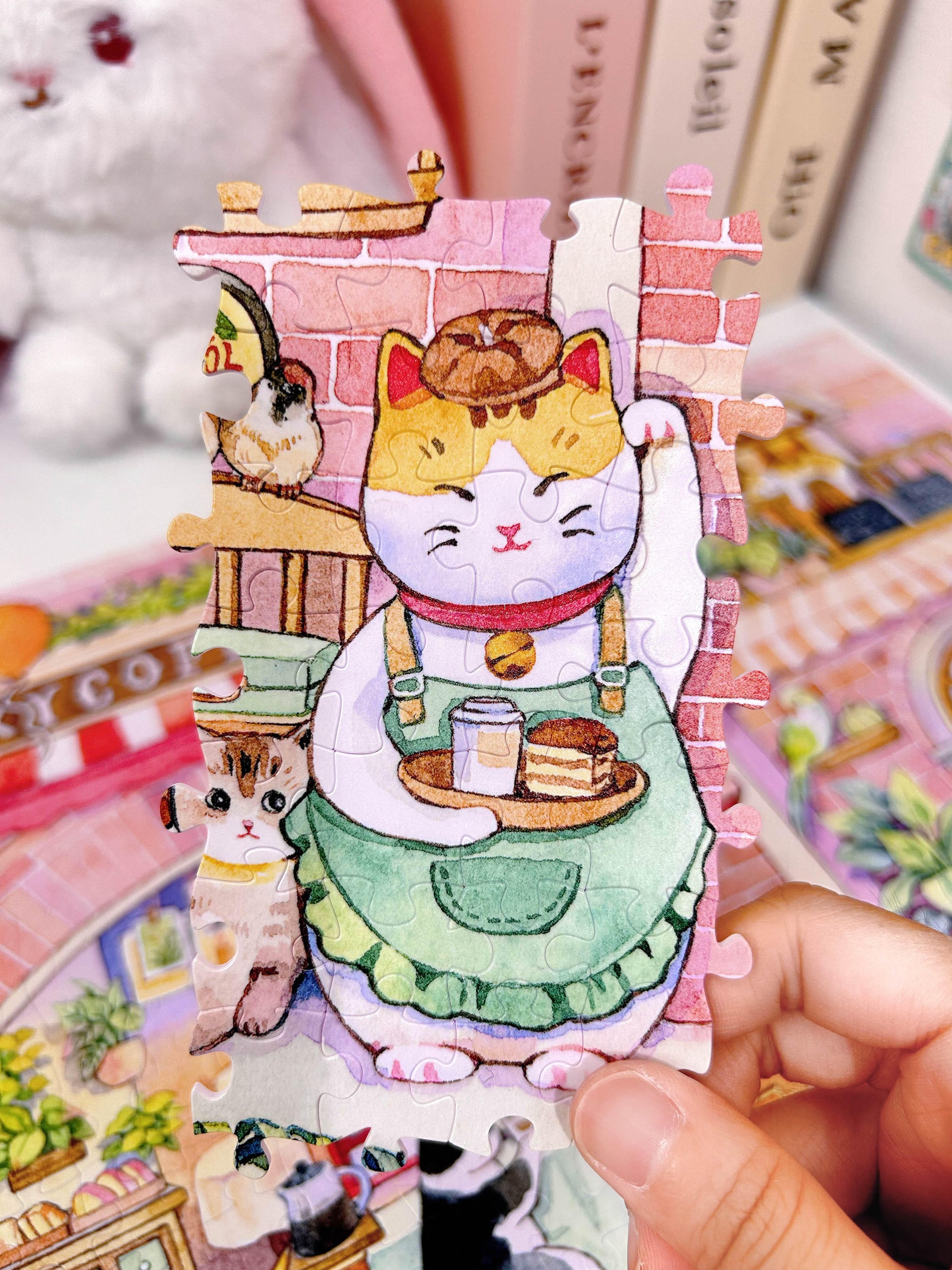 3D-JP Corner Café 504 Piece Puzzle V Boutique Studio