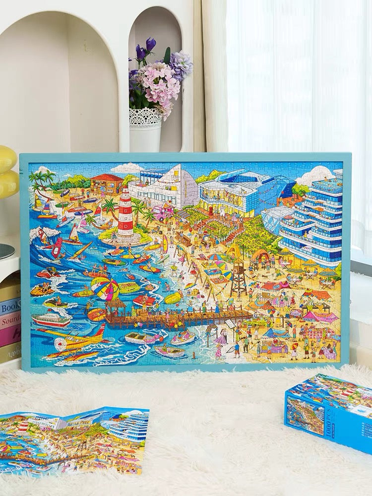 Momibook Summer Rhapsody 1000 Piece Jigsaw Puzzle Momibook