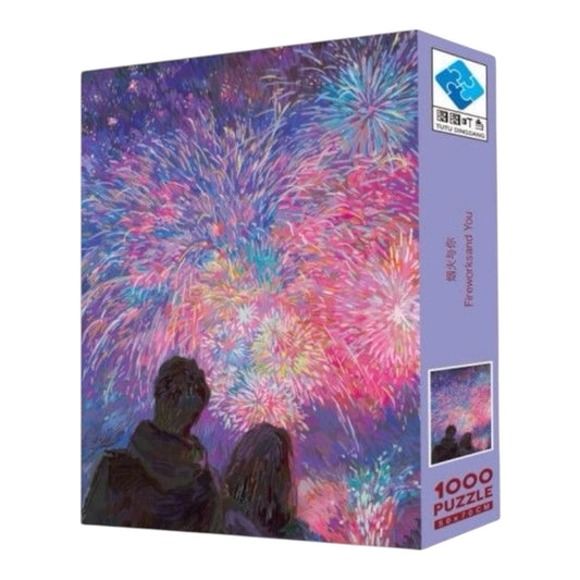 Fireworks and You 1000 Piece Jigsaw Puzzle Tutu Dingdang