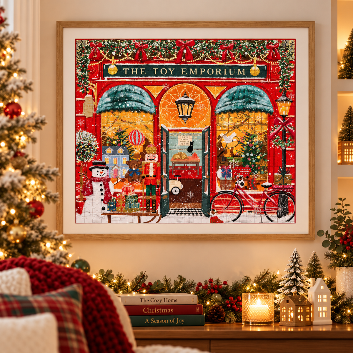 Galison Toy Emporium 1000 Piece Jigsaw Puzzle Galison