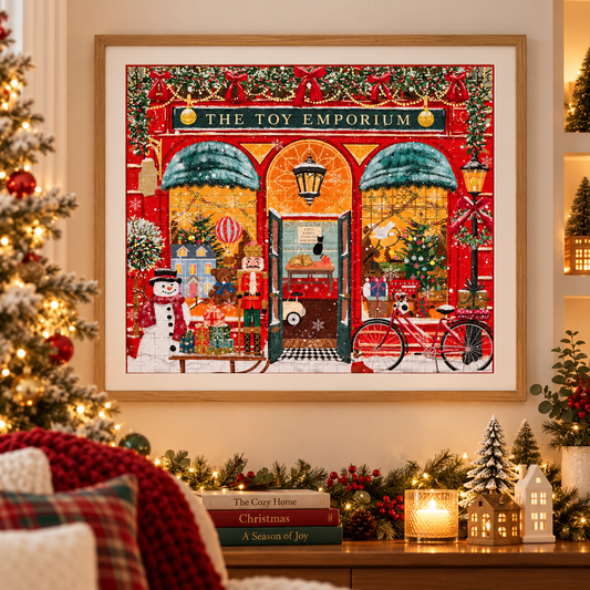 Galison Toy Emporium 1000 Piece Jigsaw Puzzle Galison