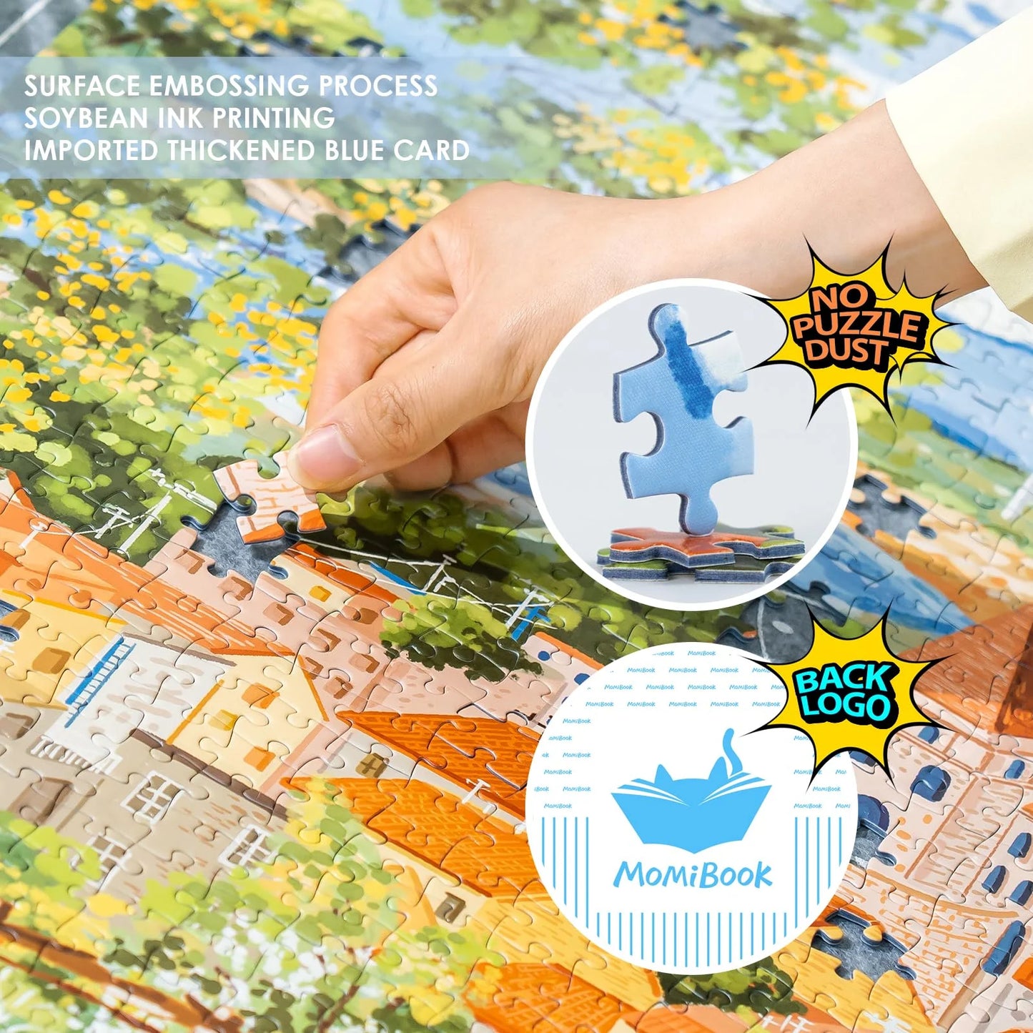 Momibook Let’s Take a Walk 1000 Piece Jigsaw Puzzle