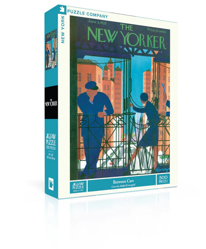 Between Cars 500 Piece Jigsaw Puzzle