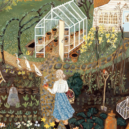 Lady of the Garden 750 Piece Jigsaw Puzzle New York Puzzle Company