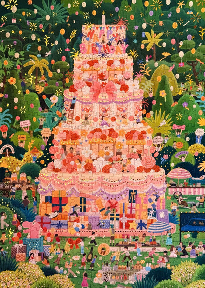 Birthday Party 500 Piece Jigsaw Puzzle
