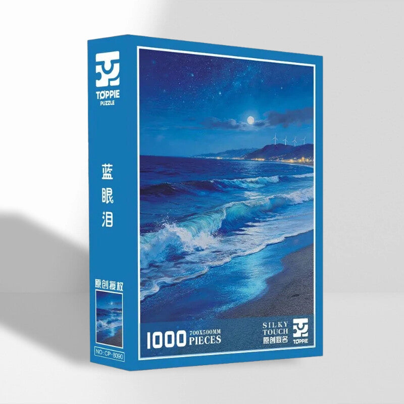 Blue Tears Shore 1000 Piece Puzzle Toppie