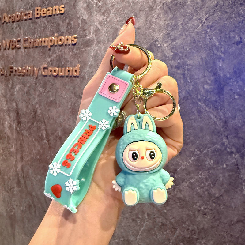 Cartoon Labubu Keychain