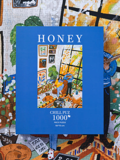 CHILL PUZ Honey 1000 Piece Puzzle CHILL PUZ