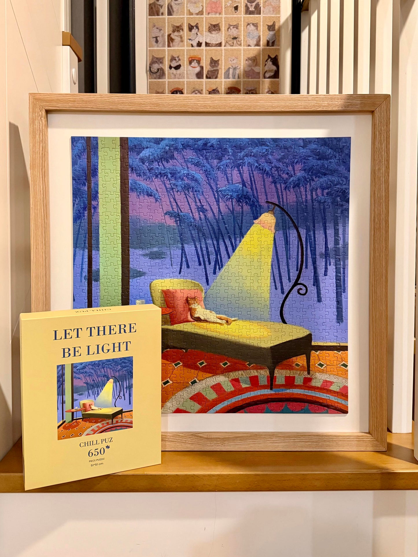 CHILL PUZ Let There Be Light 650 Piece Puzzle