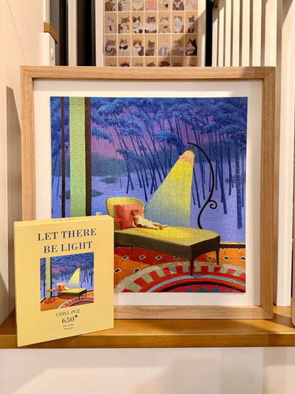 CHILL PUZ Let There Be Light 650 Piece Puzzle