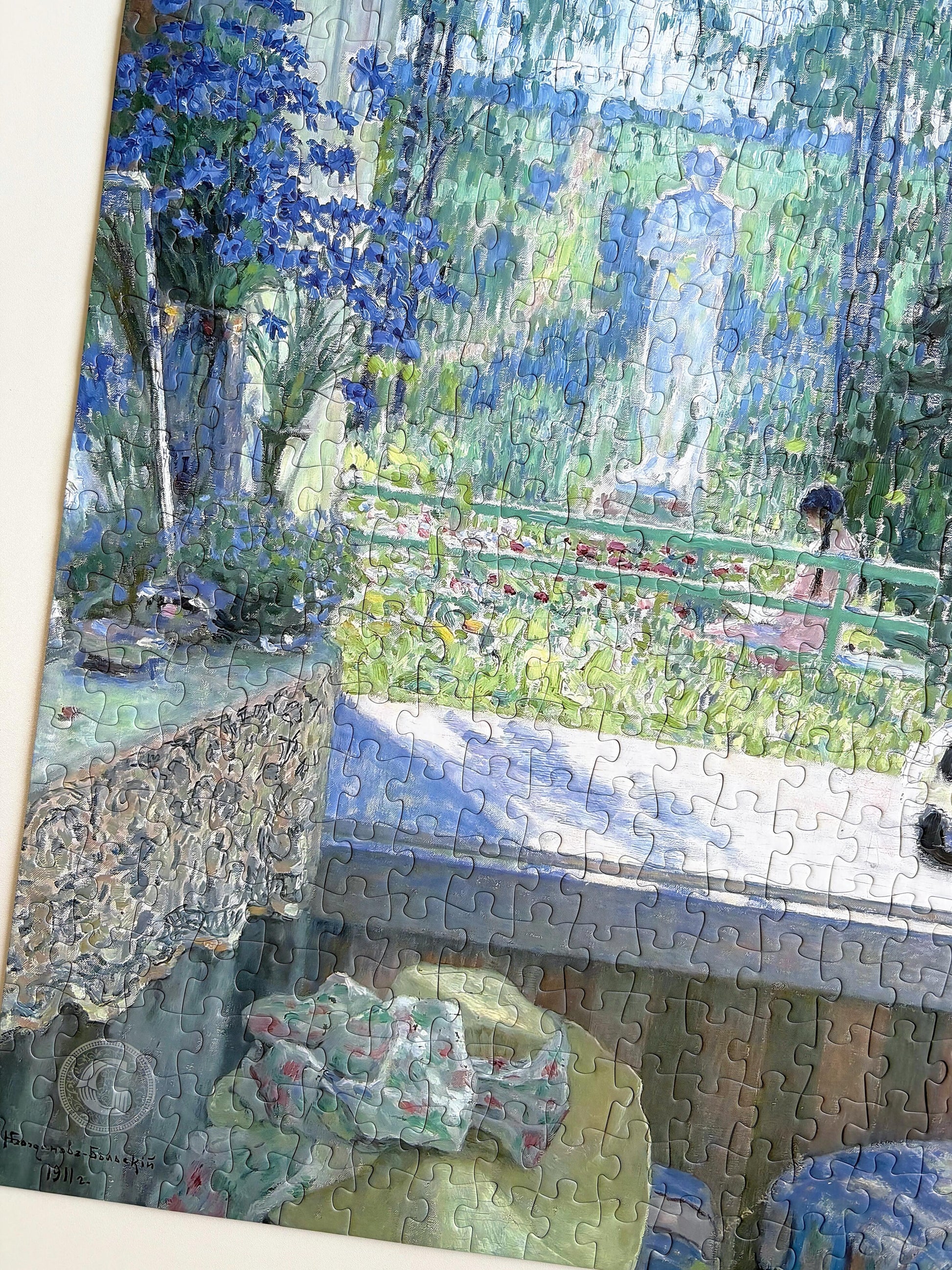 SEREN ART Open Window to the Garden 1000 Piece Puzzle SEREN ART