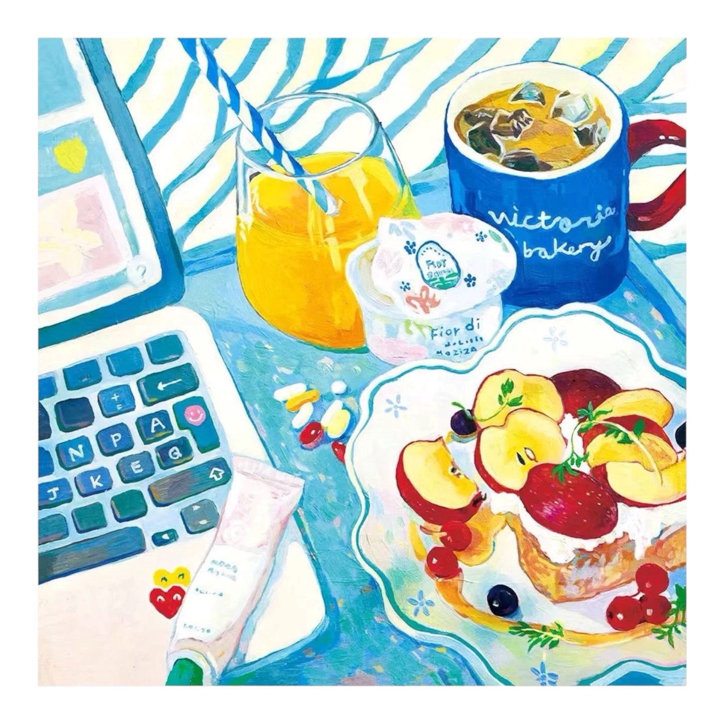 SEREN ART Blue Morning 528 Piece Puzzle SEREN ART