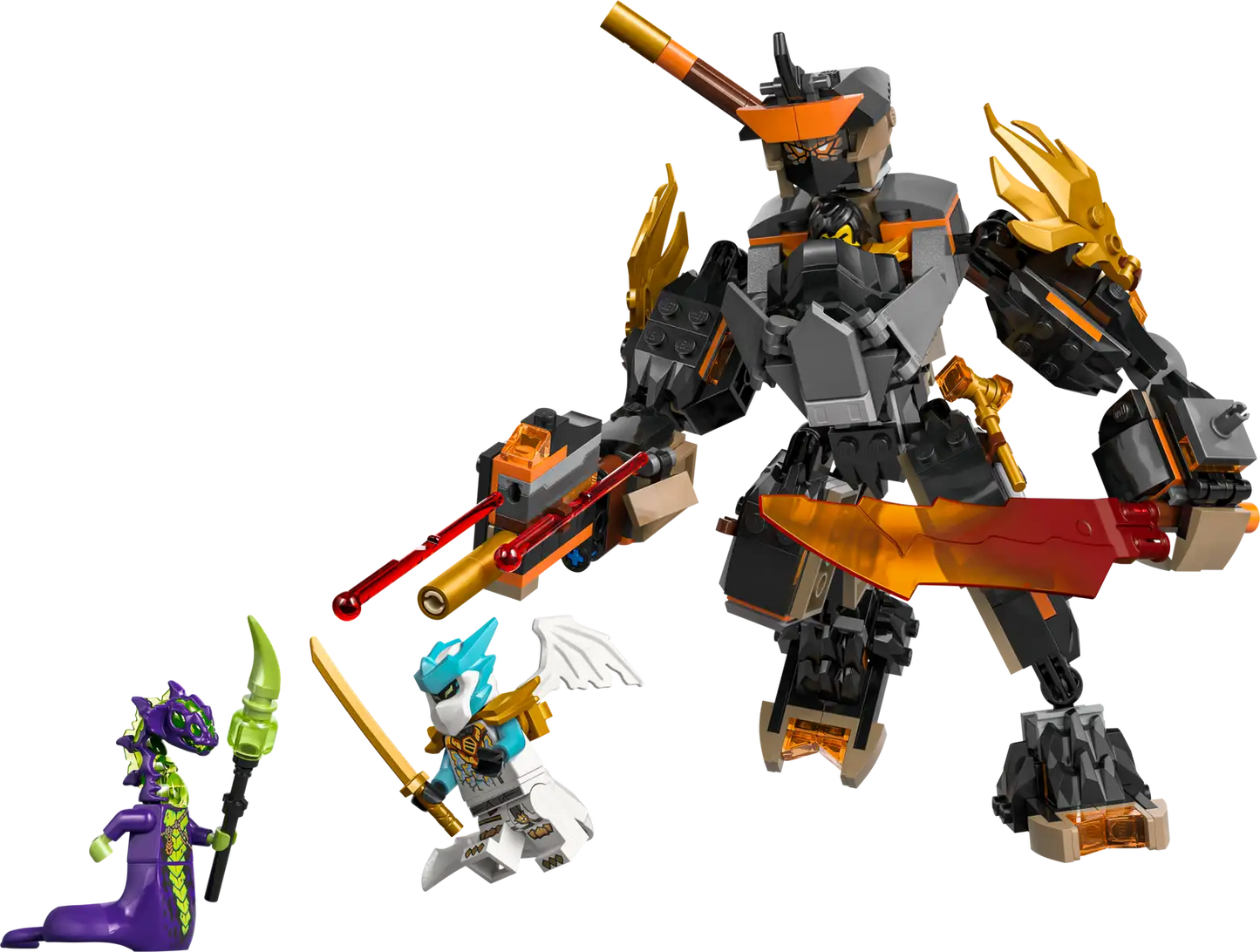 LEGO NINJAGO® Cole's Mission Mech & Dragon Zane 71854