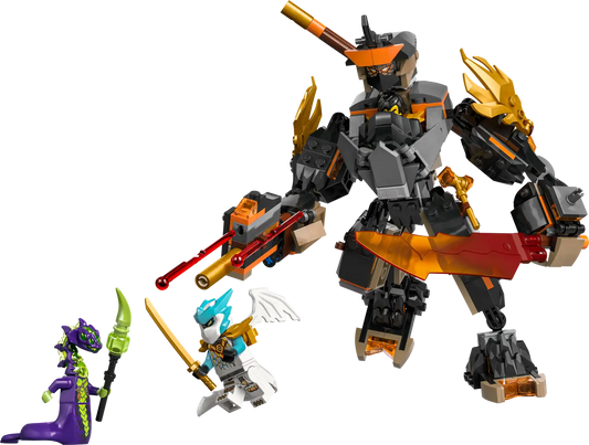 LEGO NINJAGO® Cole's Mission Mech & Dragon Zane 71854