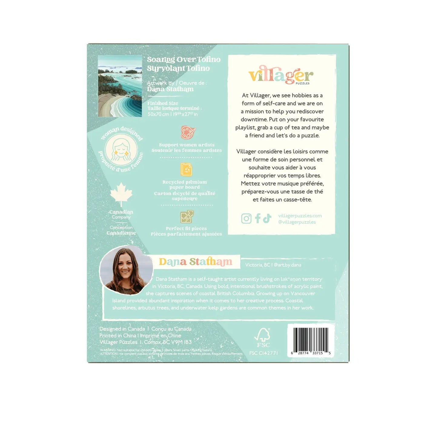 Soaring Over Tofino 1000-Piece Puzzle