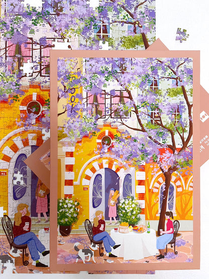 Cozy Tea Time 500 Piece Puzzle