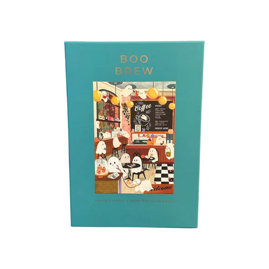 Boo Brew 500 Piece Halloween Coffee Shop Jigsaw Puzzle Hobbry