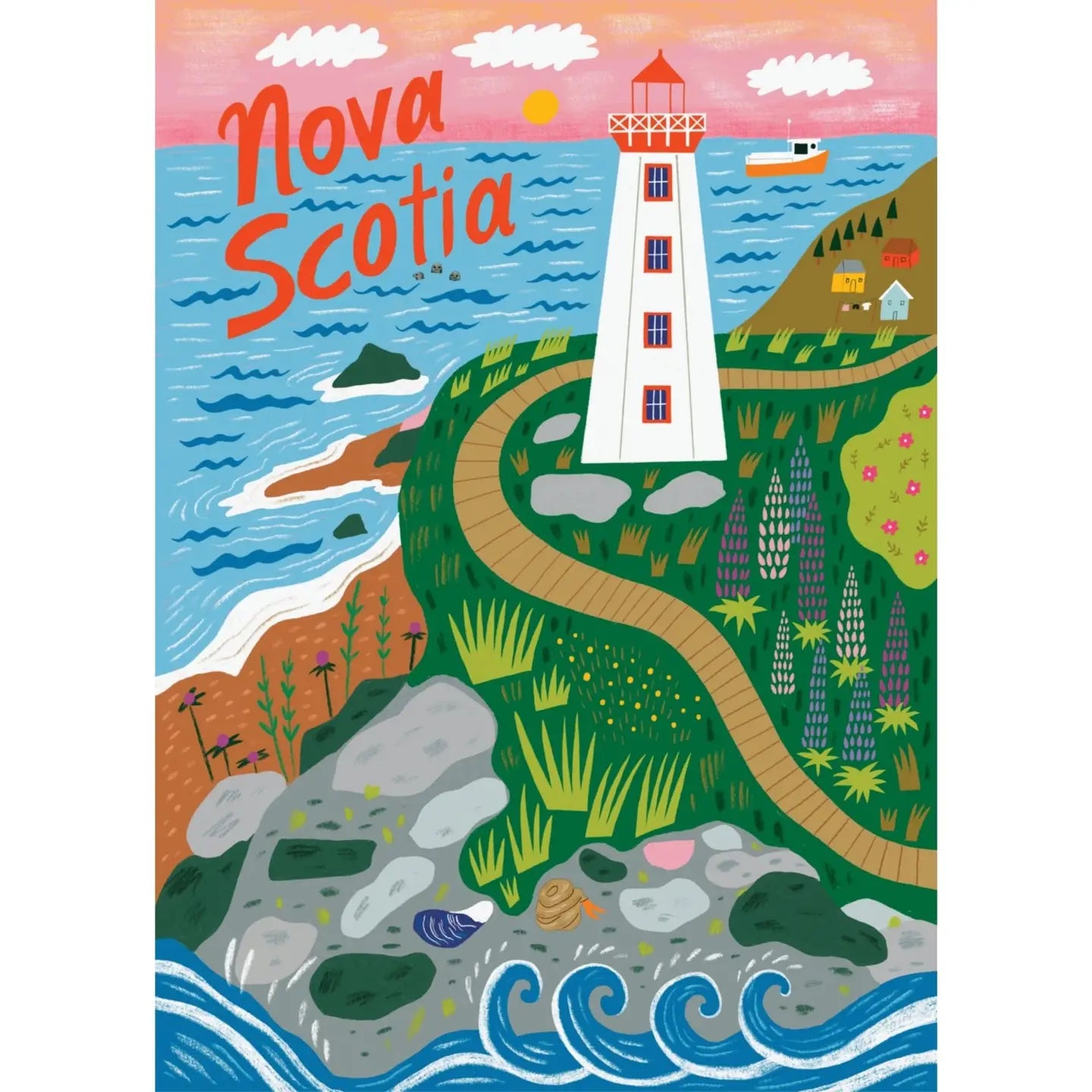 Nova Scotia Shores 500-Piece Puzzle Villager Puzzles