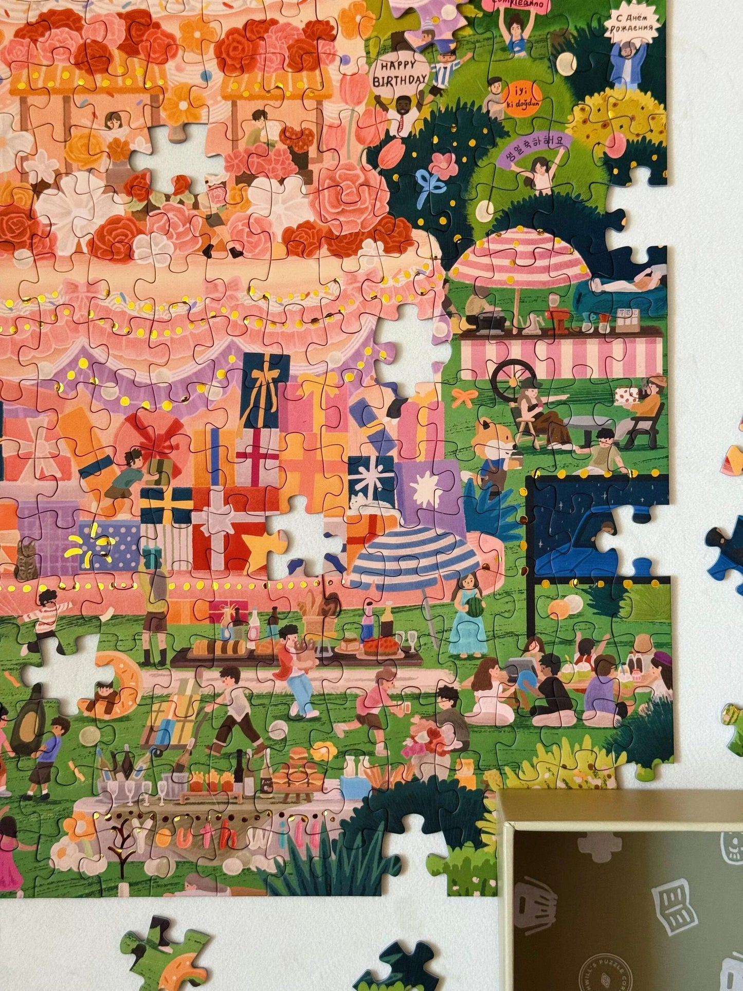 Birthday Party 500 Piece Jigsaw Puzzle