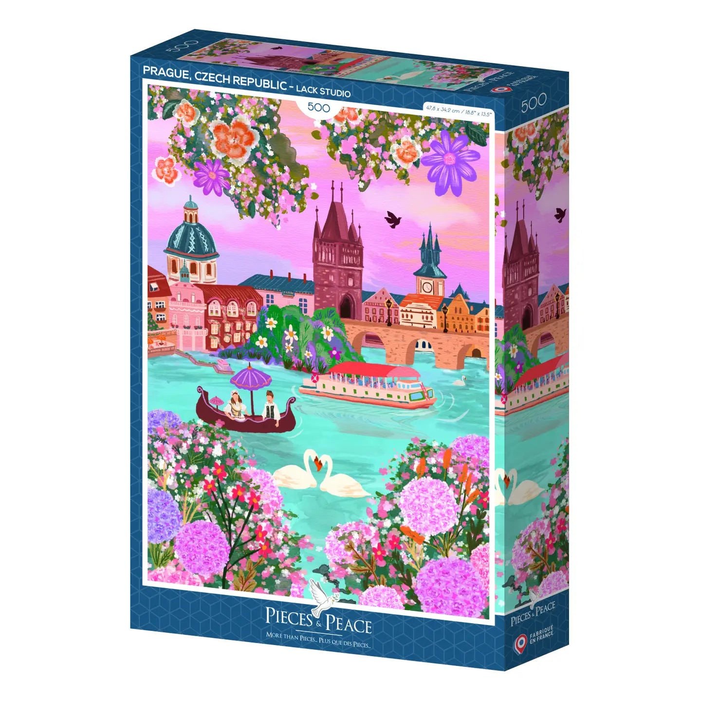 Prague, Czech Republic 500 Piece Puzzle