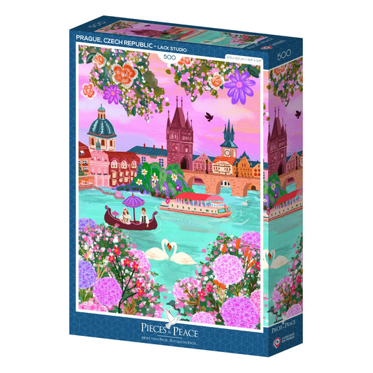 Prague, Czech Republic 500 Piece Puzzle