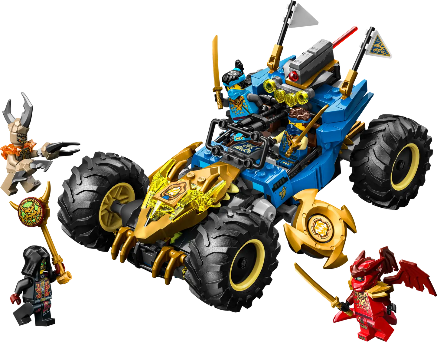 LEGO NINJAGO® Jay's Transforming Car 71856