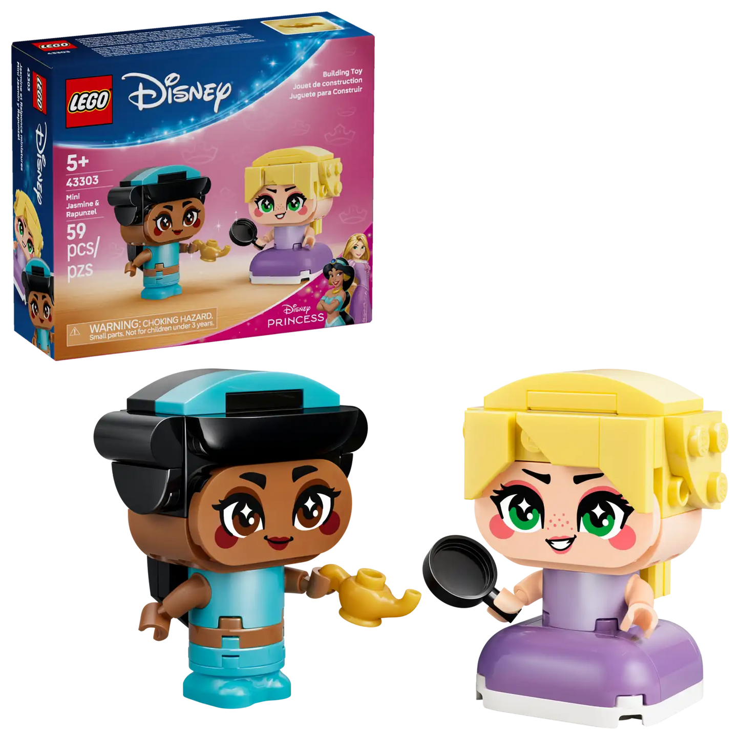 LEGO Disney™ Mini Jasmine & Rapunzel 43303