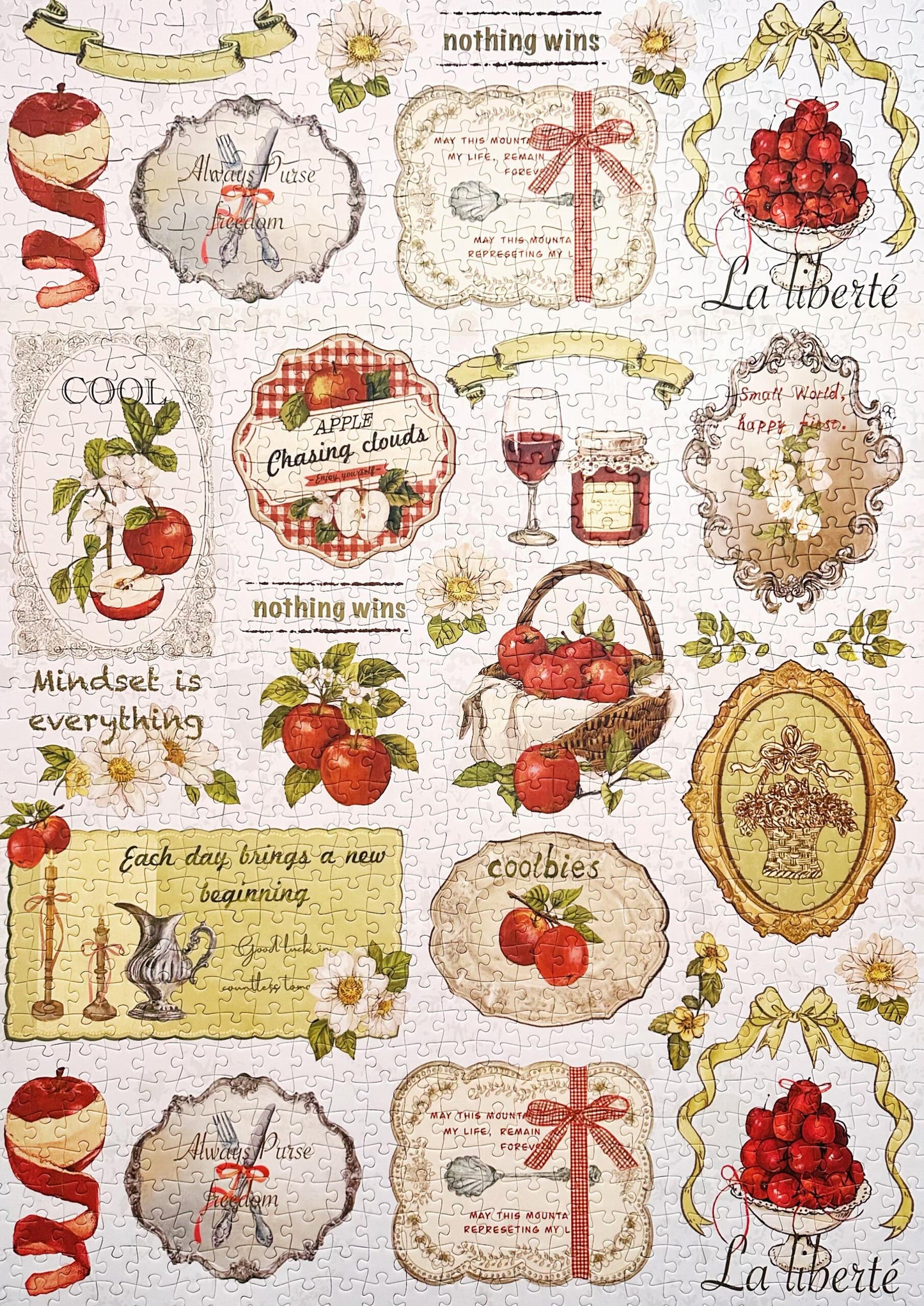 Apple Tea Party 1000 Piece Jigsaw Puzzle Puzzle Of Life