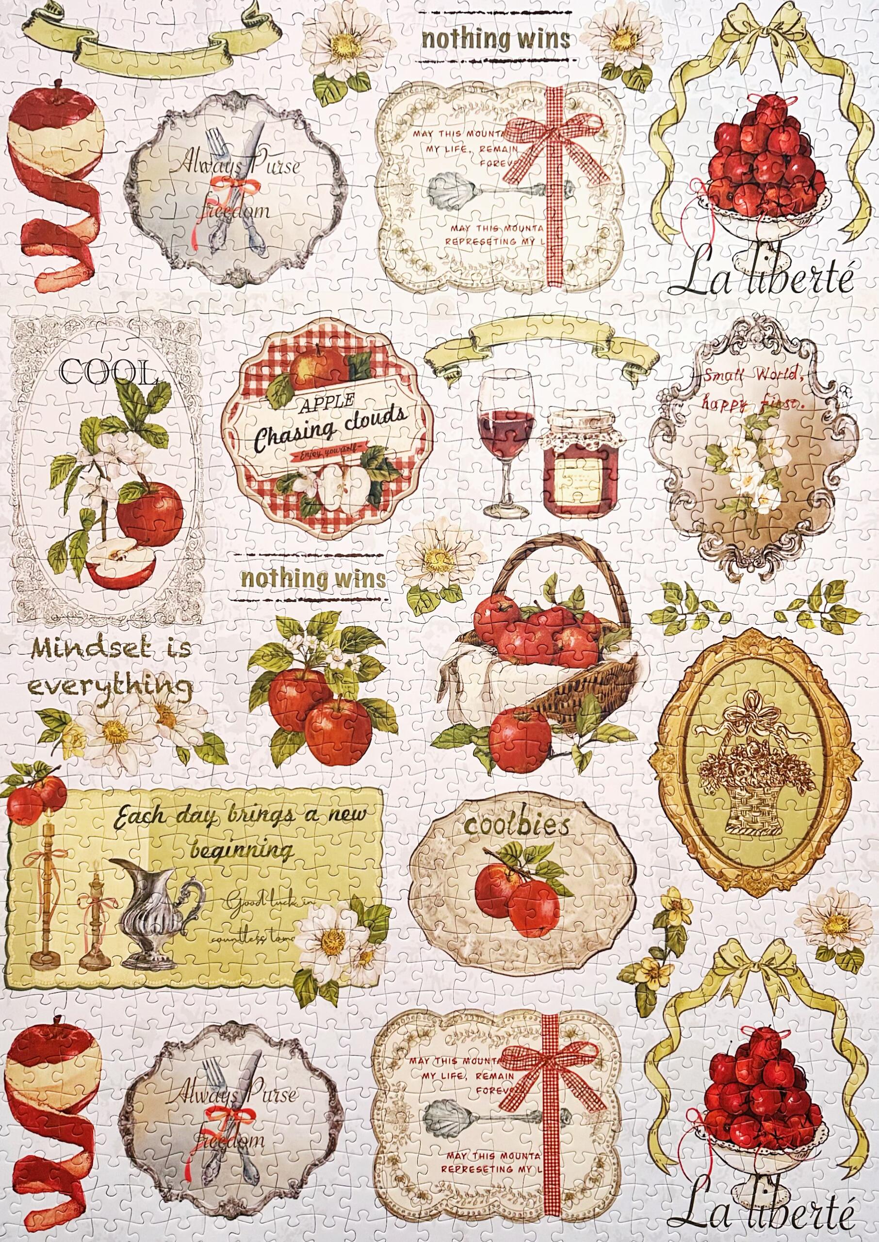 Apple Tea Party 1000 Piece Jigsaw Puzzle Puzzle Of Life