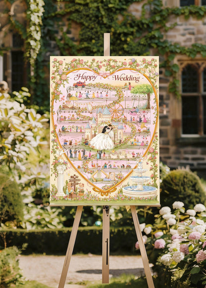 Ofak Puzzle Wedding March 1000 Piece Jigsaw Puzzle Ofak Puzzle