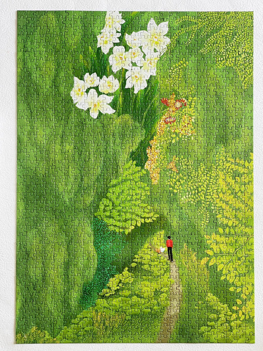 Summer Wilderness 1000 Piece Jigsaw Puzzle Dream Friends