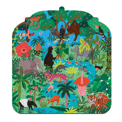 Rainforest Terrarium 750 Piece Shaped Puzzle Mudpuppy