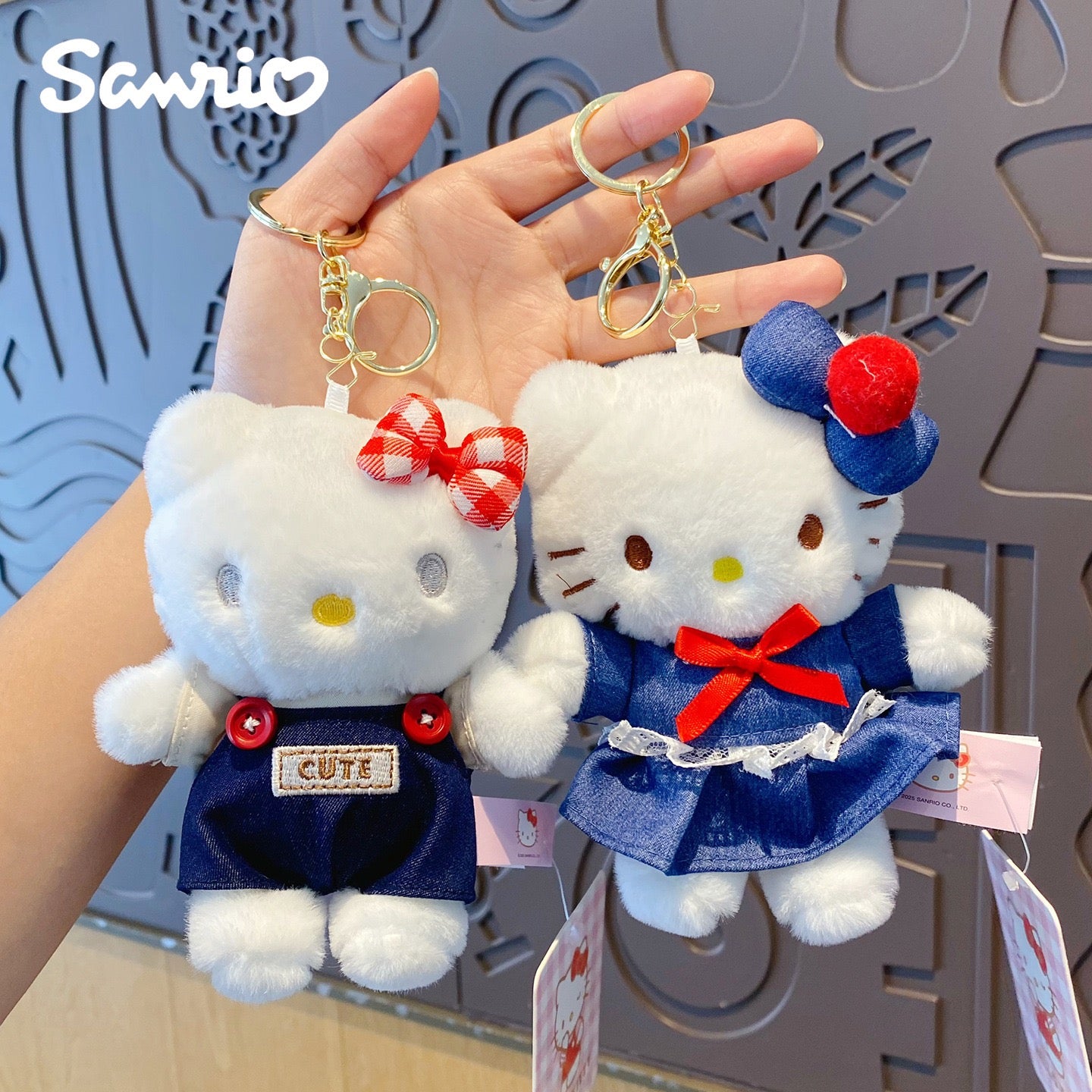 Sanrio Hello Kitty Plush Keychain Charm Collection V Boutique Studio