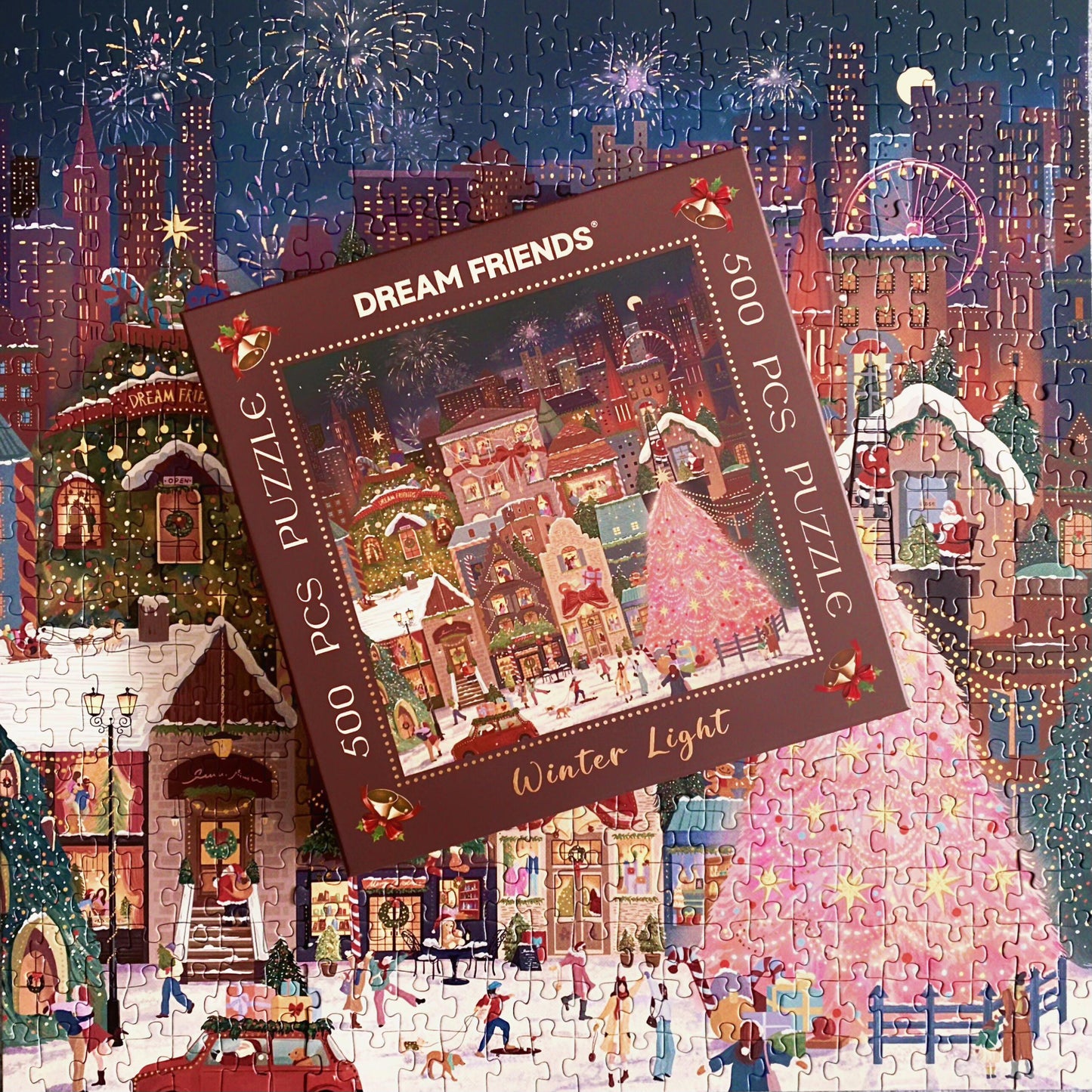 Dream Friends Winter Light 500 Piece Puzzle