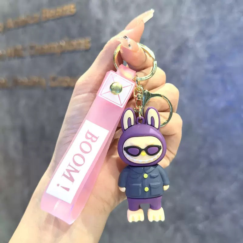 Cartoon Labubu Keychain