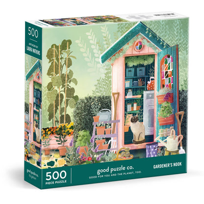 Good Puzzle Co. Gardener's Nook 500 Piece Puzzle