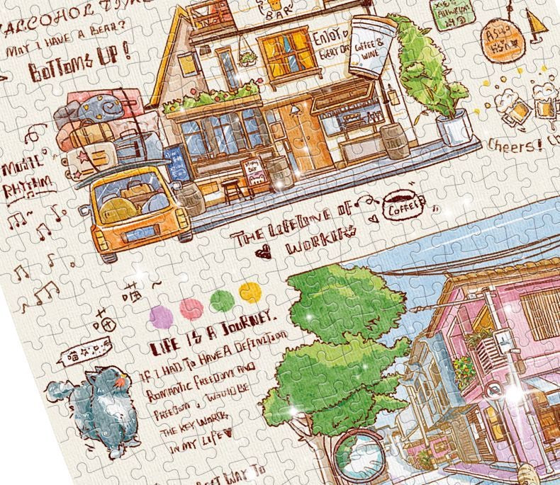 Gubu Sweet Escape 500 Piece Jigsaw Puzzle Gubu