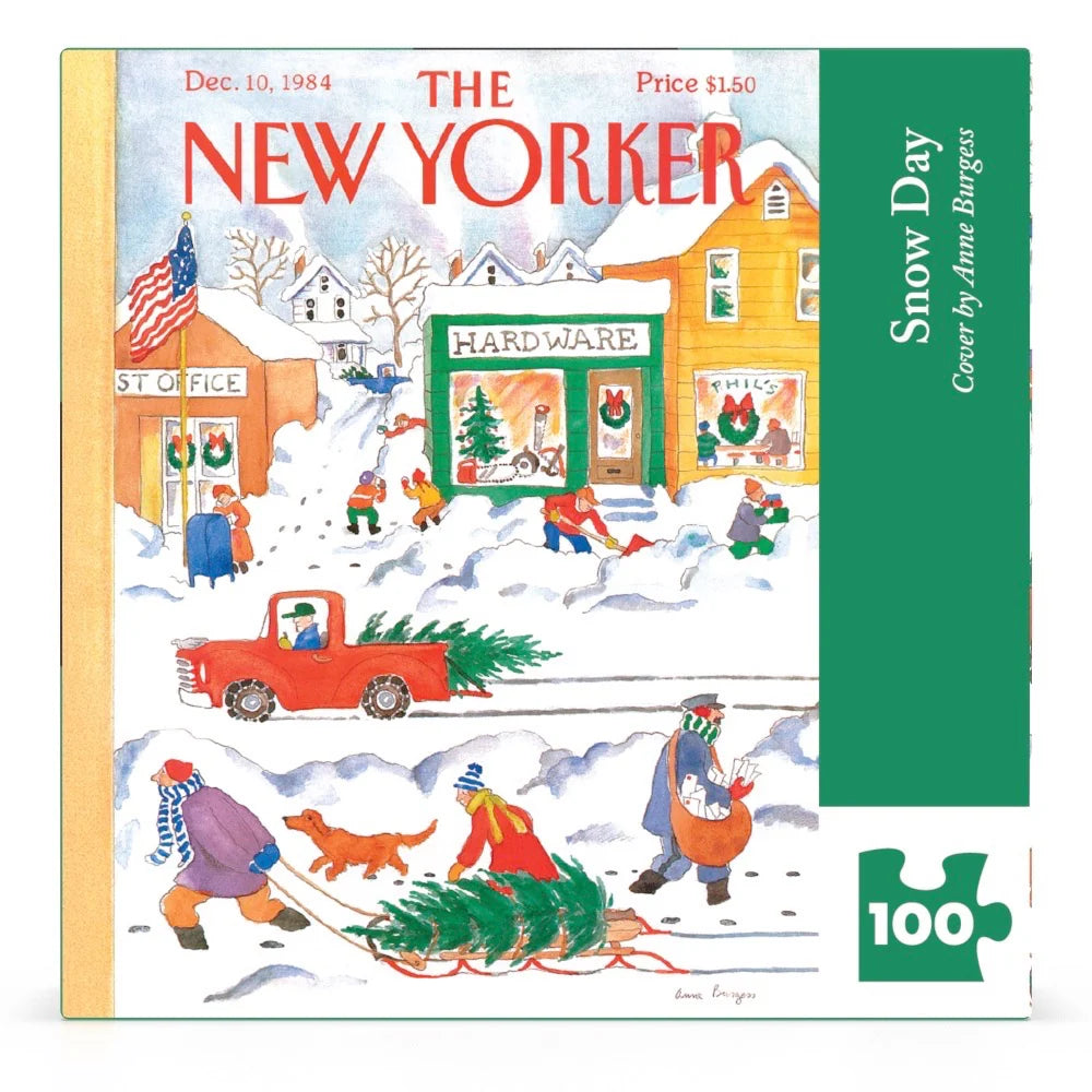 Snow Day Mini 100 Piece Mini Puzzle