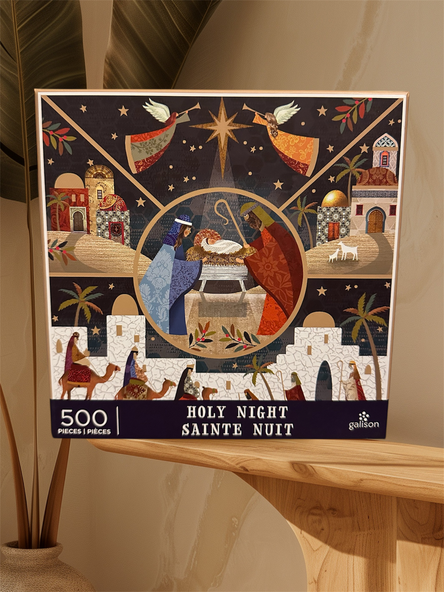 Galison Holy Night 500 Piece Puzzle