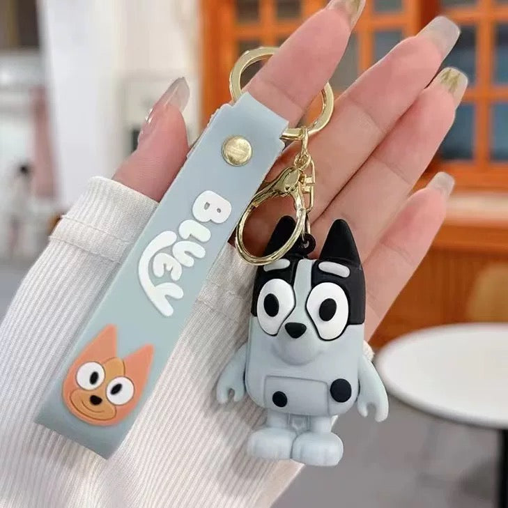 Bluey Family Doll Creative Keychain