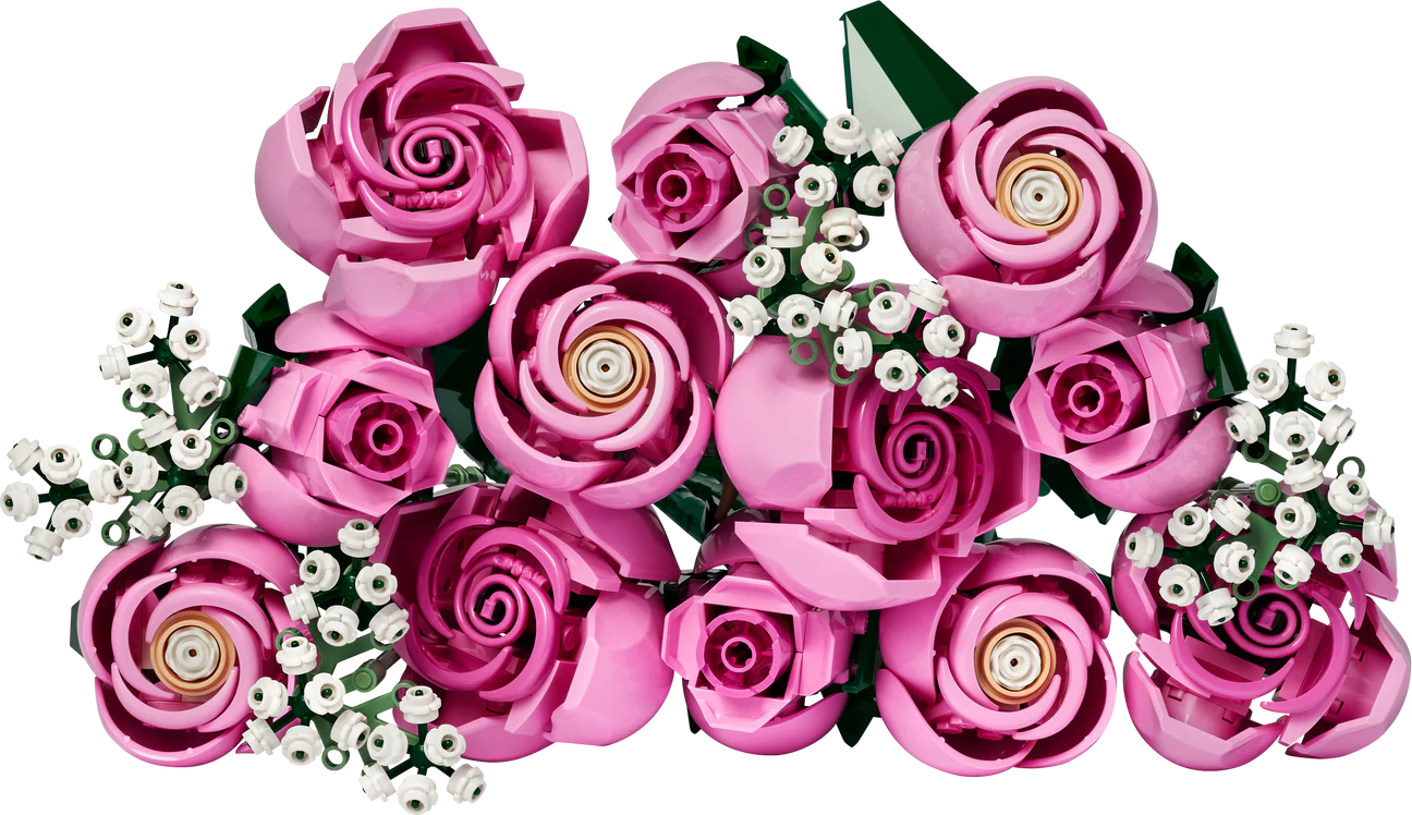 LEGO Botanicals Bouquet of Pink Roses 10374